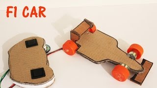 How to make a Battery Operated F1 Car with Remote Control