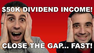 How to Close the Dividend Gap: Build a $50,000 Annual Income Portfolio
