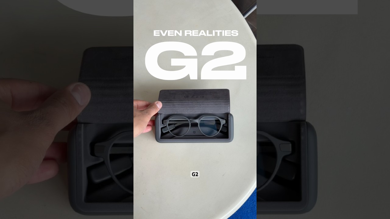 these are the smartest smart glasses - Even Realities G2