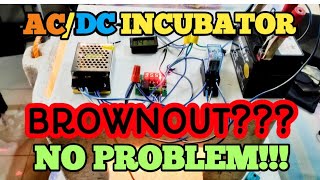 How to make AC/DC (220VAC/12VDC) Incubator with Automatic Switching Emergency Back-up Battery