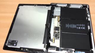 iPad 2 easy solution fix repair for no backlight/dim backlight problem (NO soldering)