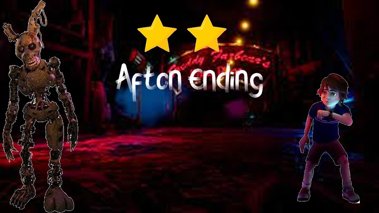 Afton Ending | Five Nights at Freddy's Security Breach - YouTube