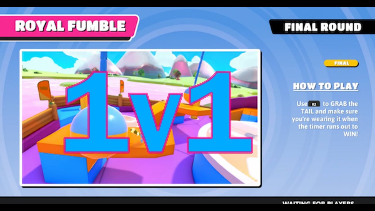 Fall Guys- Intense Royal Fumble 1v1