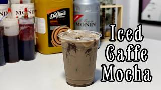 Cafe Vlog EP.1943 | Iced Caffe Mocha | Drink recipe for you coffee shop