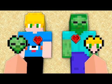 Troquei o Coração dos Mobs no minecraft thumbnail