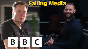 Andrew Tate & Musk BBC Interview Shows Why Mainstream Media is Down