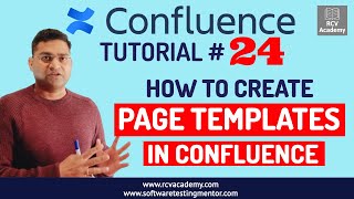 Confluence Tutorial #24 - How to create Page Templates in Confluence