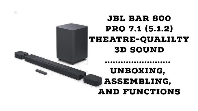 Test JBL Bar 1300 : le son cinéma survitaminé ! - Son-Vidéo.com le