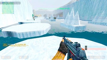 Counter Strike Source - Zombie Escape Mod online gameplay on Icecap Escape map