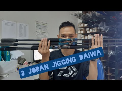 Review 3 Joran Jigging Daiwa Saltiga / Masih terjangkau 😍 