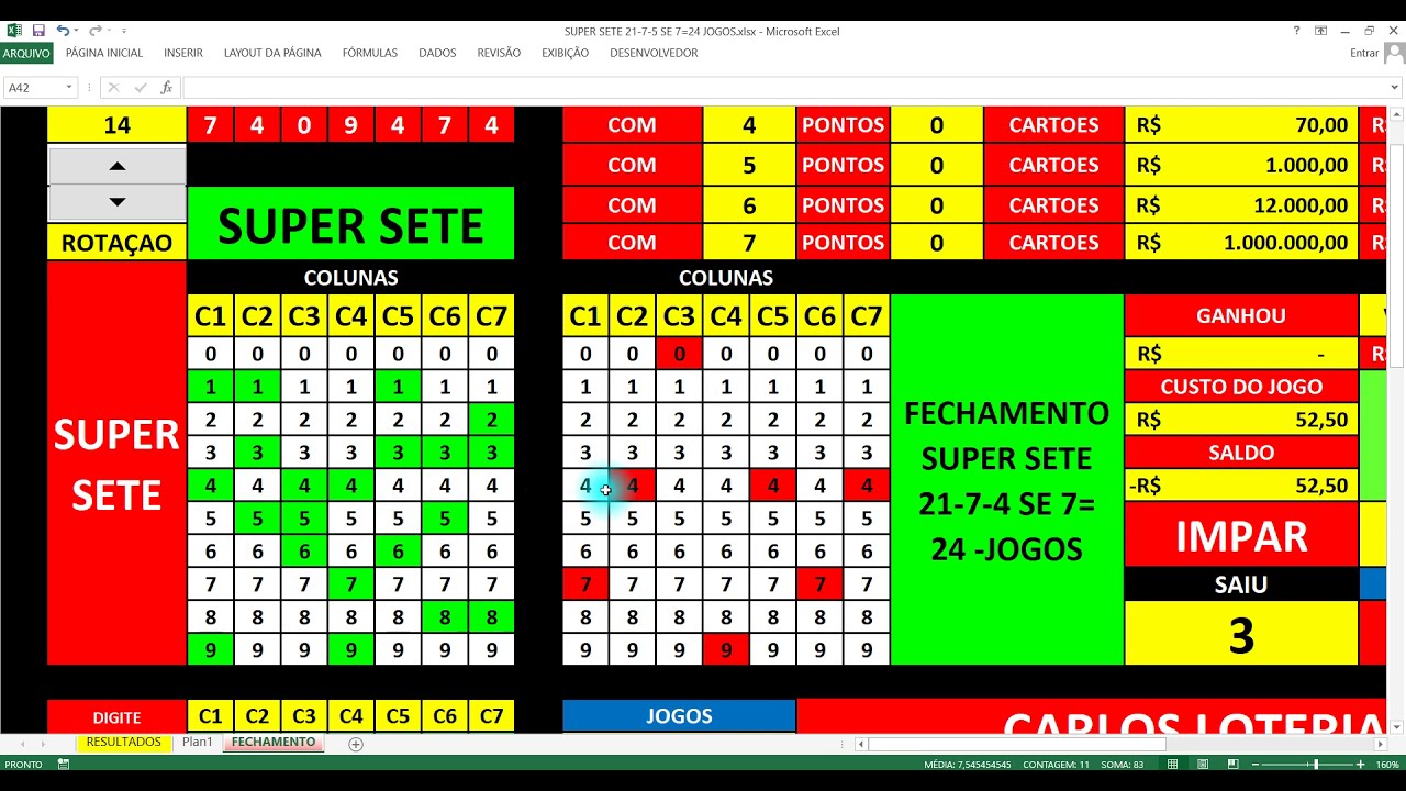 super sete acumulada dicas e planilha gratis