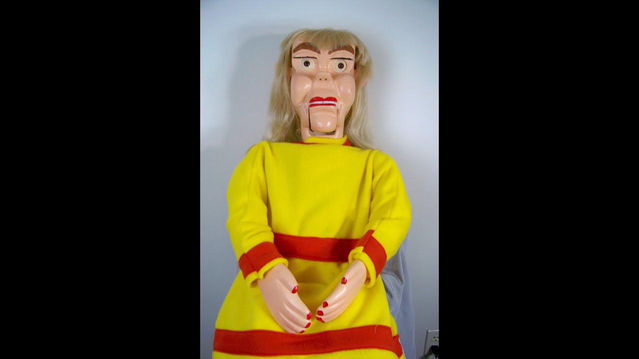 Blondie part 36, how to make a ventriloquist dummy, figure out of wood