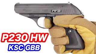 KSC SIG P230 HW GBB Airsoft マック堺 エアガンレビュー