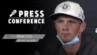 Daniel Carlson & AJ Cole Presser - 10.19.20 | Las Vegas Raiders