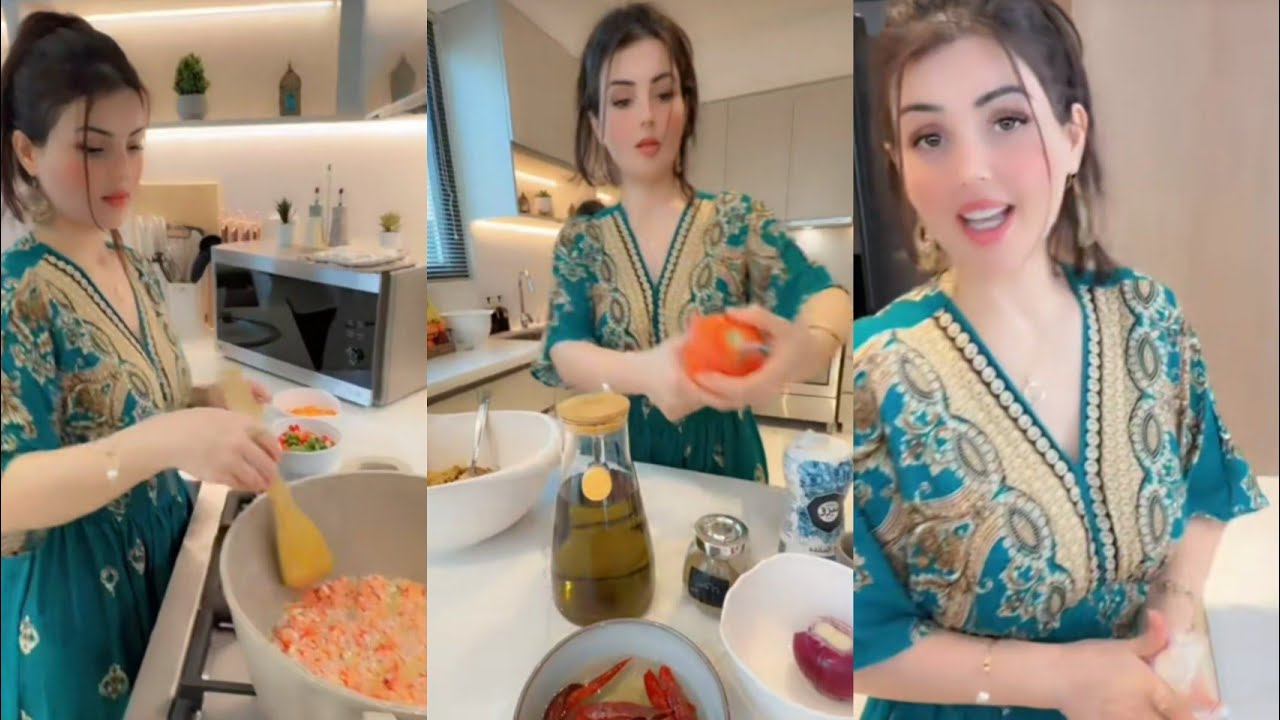 نور وعصام 🔥 نوشه وطبخة كبسة معكرونه مع لحمة وكبة وبطاطا وفتة 