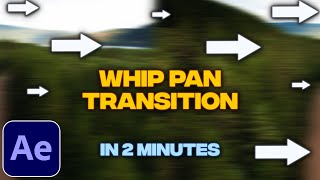 Seamless Whip Pan Transition Tutorial | After Effects 2024 screenshot 5