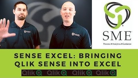 Sense Excel Demo: Bringing the world of Qlik Sense into Excel.