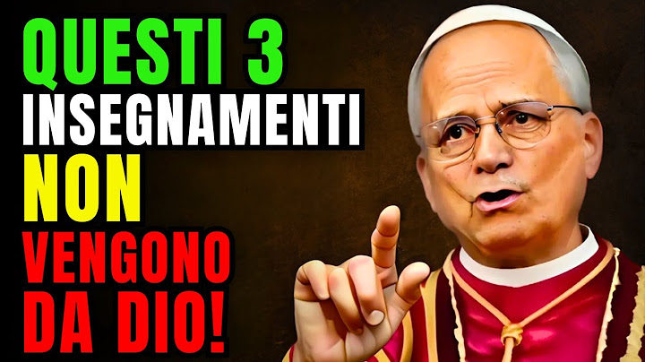 ⚠️PAPA LEONE XIV LANCIA L’ALLARME: EVITA QUESTI 3 FALSI INSEGNAMENTI NELLA CHIESA!
