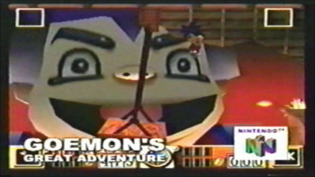 (N64) Goemon's Great Adventure - Trailer