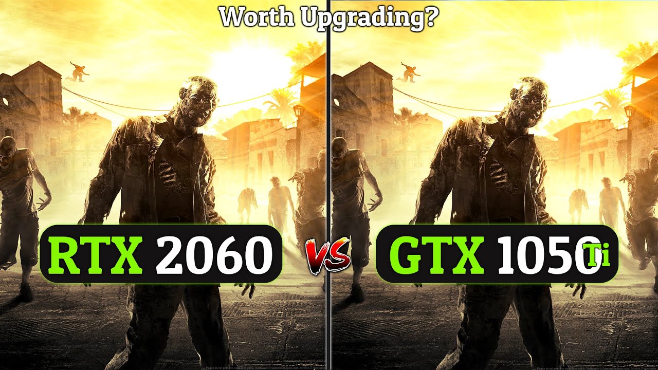 GTX 1050 Ti RTX 2060 Worth Upgrading?🤔 How Big The - YouTube