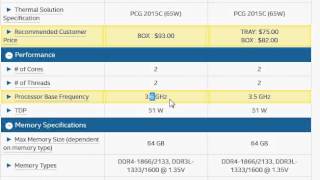 Pentium G4500 vs G4520 skylake