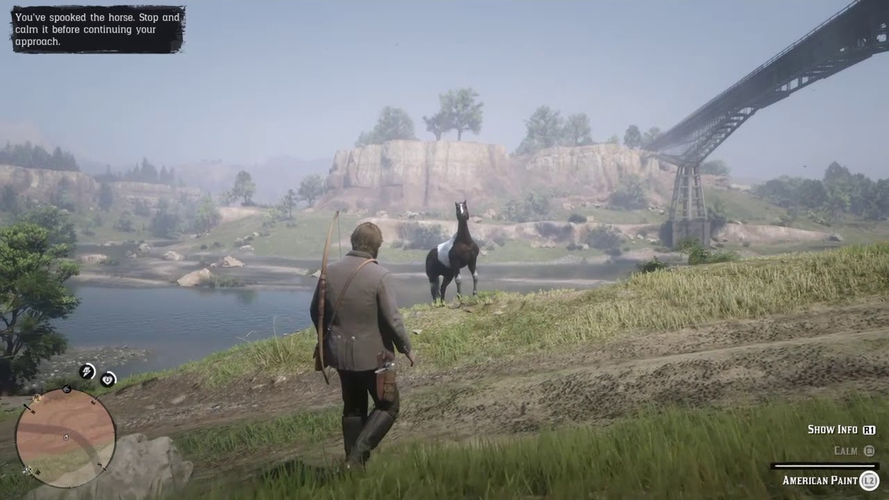 Taming a horse RDR2 Method 1 YouTube