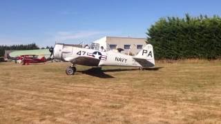 F-Azrb - Harvard T6 - France 2016 - Audio Vangelis