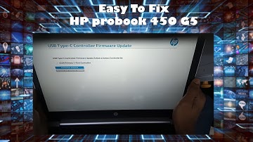 HP Probook 450 g5  USB Type C controller Fix.