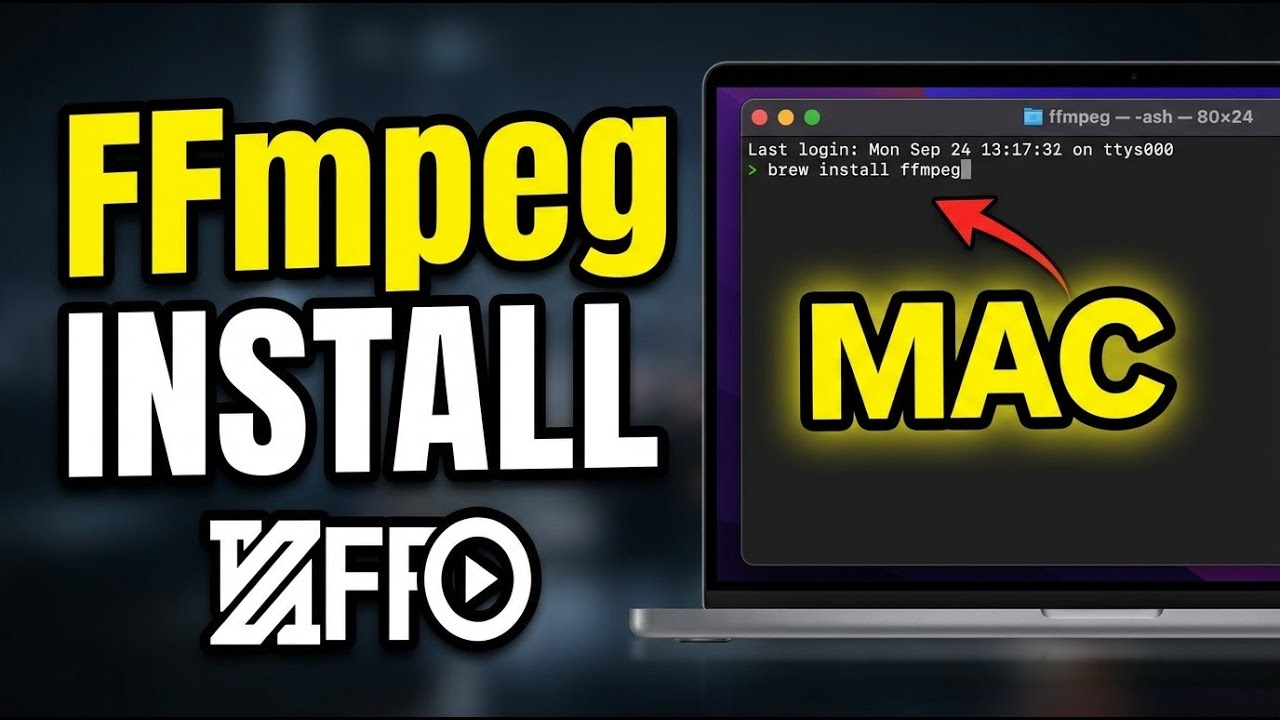 How to install FFmpeg on Mac using Homebrew for editing prep - Step By ...