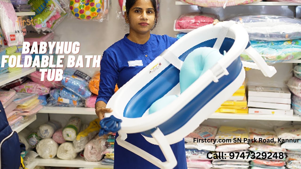 Babyhug Foldable Bath Tub Firstcry SN Park Road Kannur YouTube