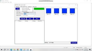 Đồ án Phần mềm Quản lý quán cafe C# Winform SQL SERVER