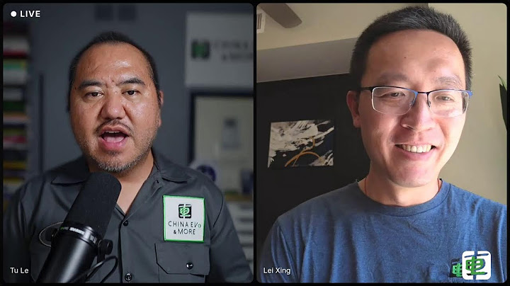 Welcome to the  LIVE China EVs & More Episode Show!