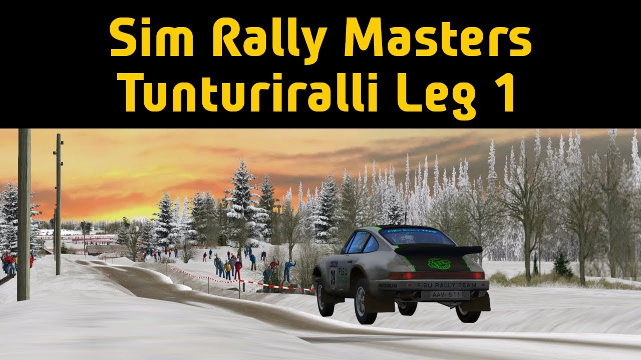 Sim Rally Masters - Tunturiralli - Leg 1 - YouTube