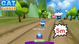 Cat Runner Top To Run Trainding Games Android Gameplay Daily basis Game unlock game #gamimgplay  screenshot 2