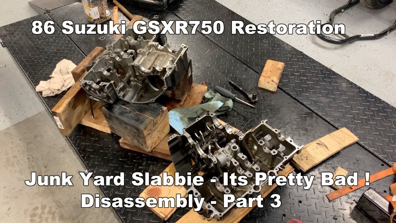 1986 Suzuki GSX-R 750 - Restoration - Disassembly - Part 3