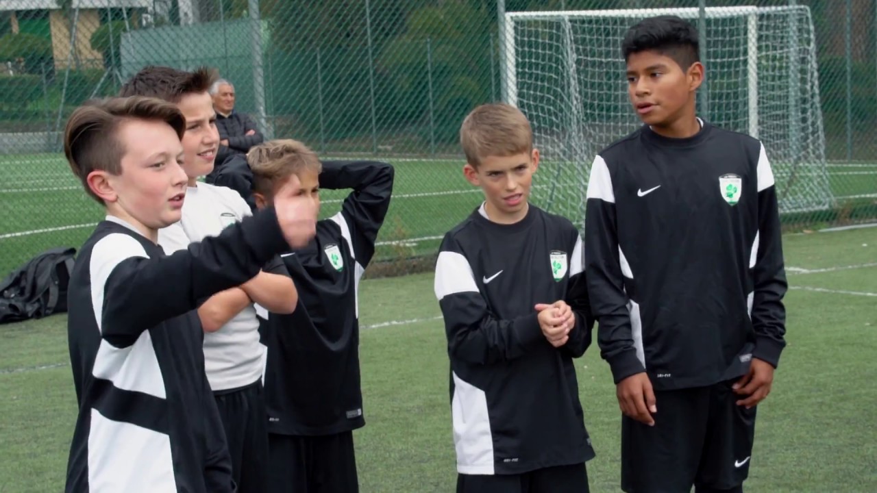 Italy A.S. Roma and Italian Football Federation Training Program