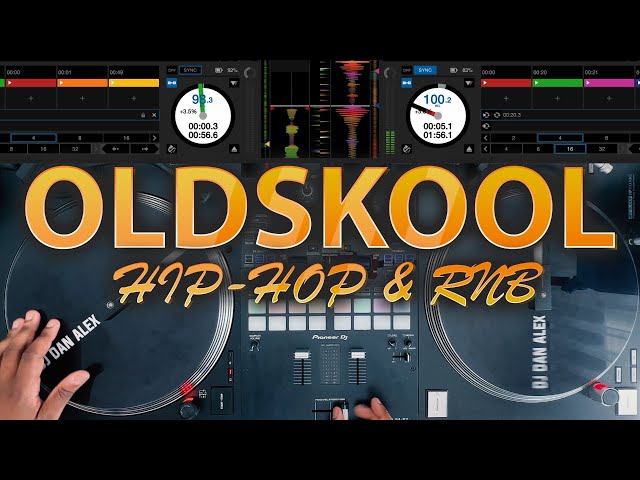 Old School Hip-Hop And Ru0026B On Turntables - DJ Mixtape u0026 Hip Hop Mix Turntables | Dan Alex class=