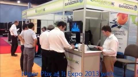 Hiper Pbx IT Expo 2013 at Xmartek booth.wmv