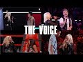 CHRISTINA AGUILERA SINGING WITH CONTESTANT ON THE VOICE (Blind Auditions Only)