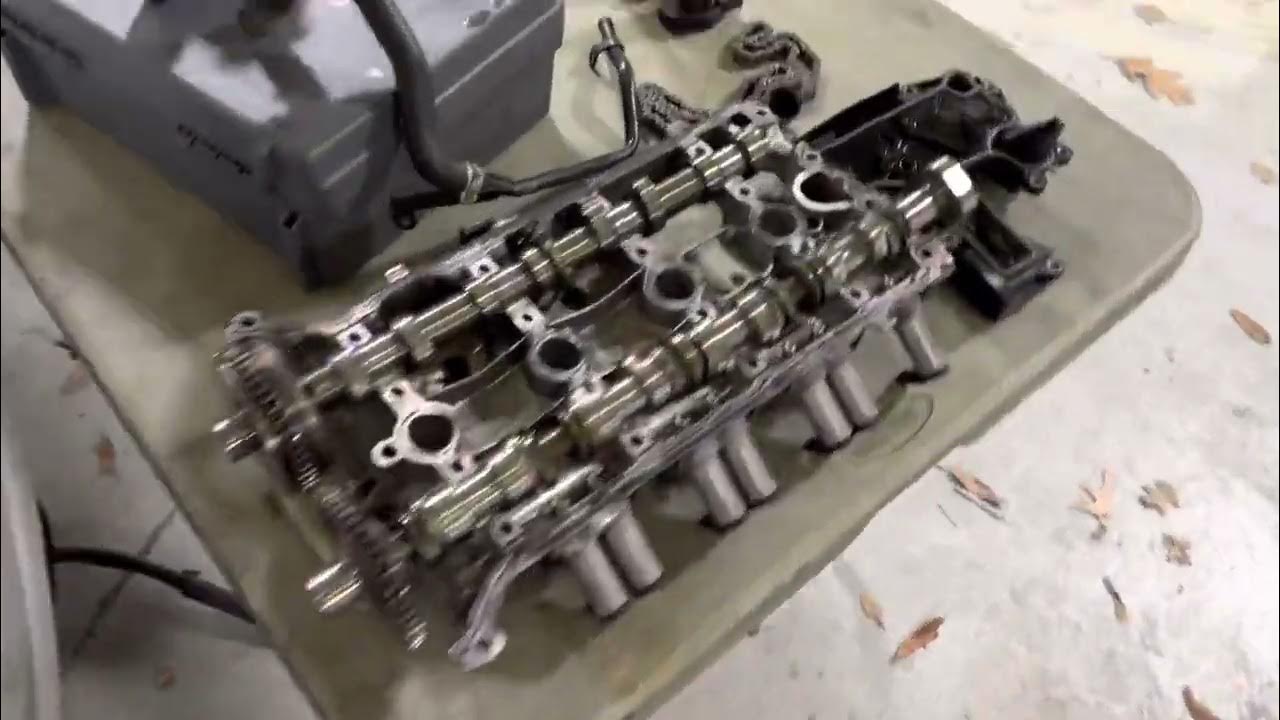 2015 Audi Q5 2.0l Turbo connecting rod damage due to spun bearing
