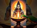 "The Little Bird and the Divine Lamp: A Flame of Devotion Blessed by God"#ytshorts