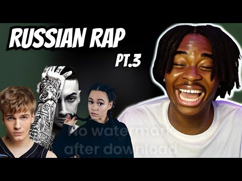 Shark Russian Rapper REACTING to RUSSIAN RAP! PT.3 (TATARKA, SODA LUV, BUMBLE BEEZY ...