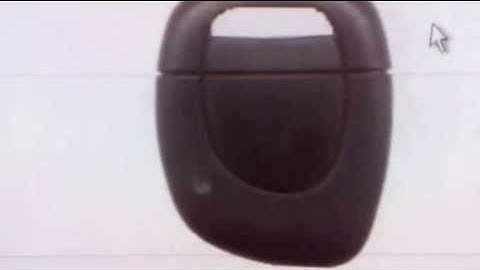 Renault 1 Button Remote Clio After 2001 - SAL-REN-AKRM19