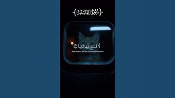 {فِى جَنَّةٍ عَالِيَةٍۢ لَّا تَسْمَعُ فِيهَا لَـٰغِيَةًۭ} سورة الغاشية | عبدالرحمن مسعد #quran