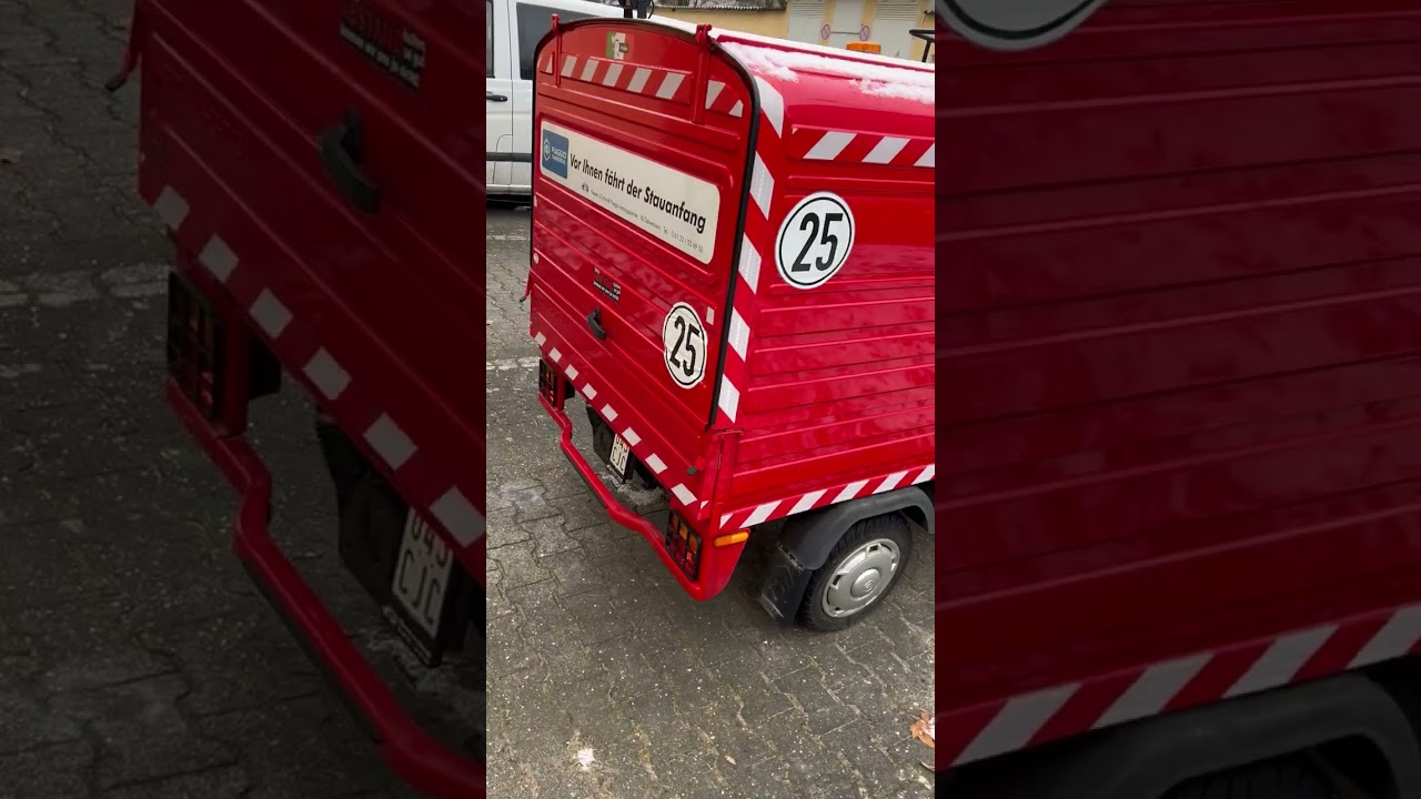 An der ape schauen, ob der Kofferraum wieder aufgeht und die die Fahrertür wieder aufschließen,geht￼