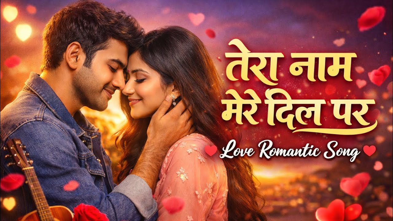 Tera Naam Mere Dil Par | New Love Romantic Hindi Song 2026 | Heart Touching Song