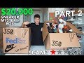 Unboxing A $20,000.00 Sneaker Mystery Box PART 2
