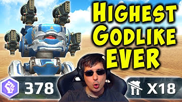 14x GODLIKE in minder dan 5 minuten - GUST BLITZ Mk2 Gameplay War Robots WR
