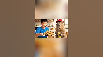 Capy cùng anh nấu bữa tối và cái kết #capybara