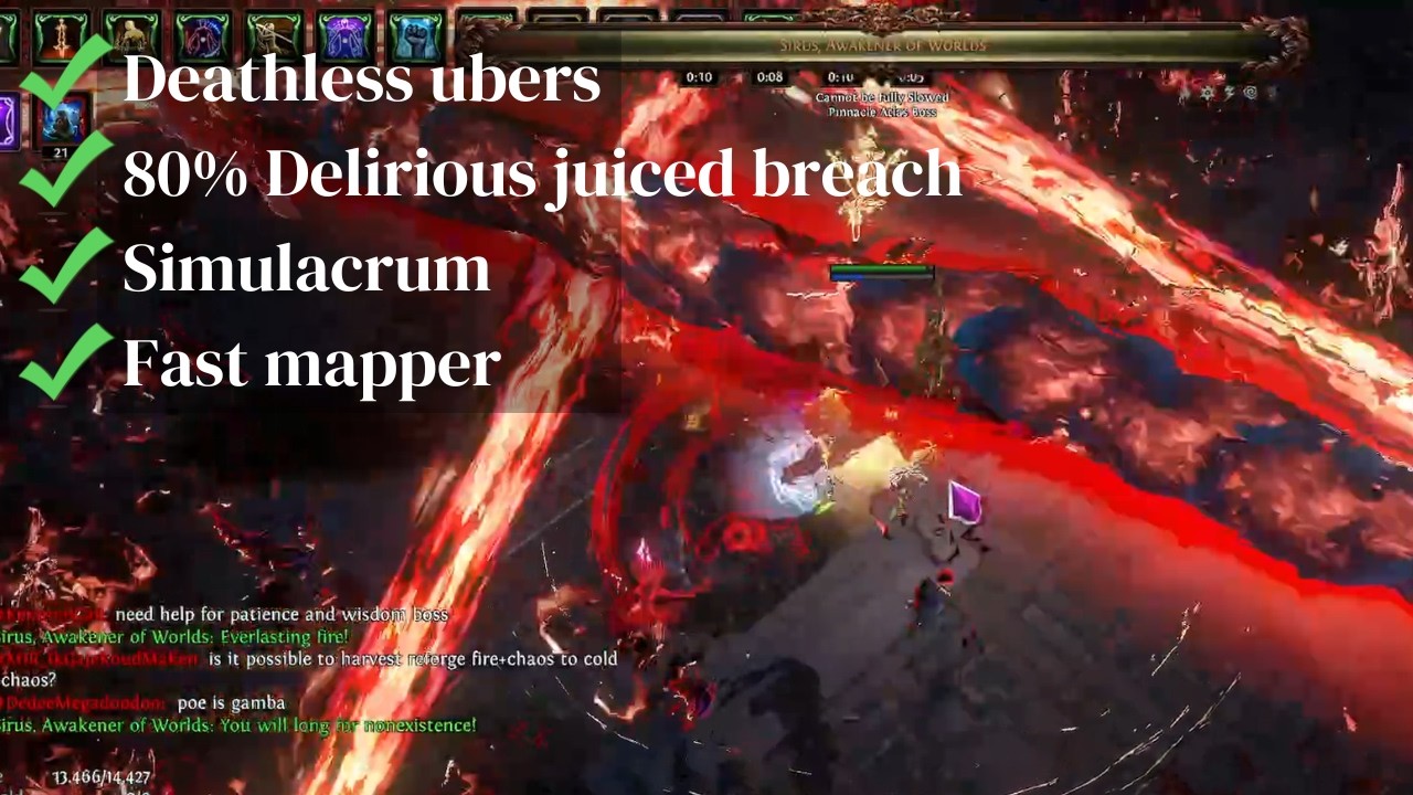 Endgame Slayer Static Strike Build | Clear All Content … — Transcript